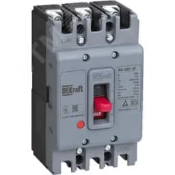 Силовой автоматический выключатель 3P 100А 25кА ВА-302