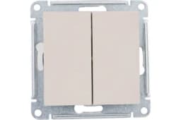 Выключатель 2-кл. AtlasDesign (сх. 5) 10AX механизм песочн. SE ATN001251