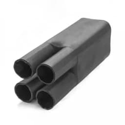 Перчатка термоусаживаемая изолирующая клеевая ТУПк 4х25-50 усадка 50-25/16-7 до 10 кВ Промрукав