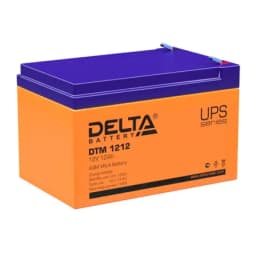 Аккумулятор DTM 1212 F2 (12В/12Ач) Delta