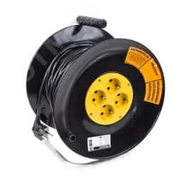 Удлинитель силовой на катушке 4 гнезда с/з 40 м 3х1 мм STANDART PROCONNECT REXANT