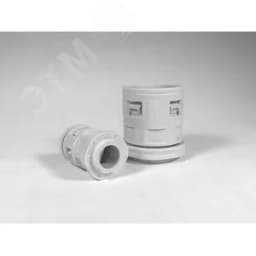 Муфта вводная для гофрированных труб серая ВМ-ГТ-25