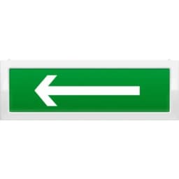 Оповещатель охранно-пожарный световой КРИСТАЛЛ-12 "Стрелка влево" ЭиА