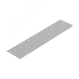 Крышка к лотку 400х11х3000 под заземление, толщина 1,5 мм, Сендзимир цинк