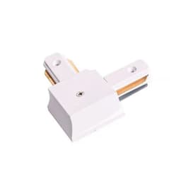 Соединитель для трека угловой белый TRKLW