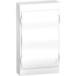 Щит распределительный навесной белый City9 (ЩРн-П-36) дверь белая на 36 модулей IP40