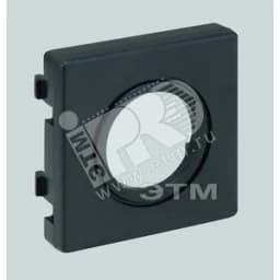 Connect Плата для ввода трубы 16мм  45х45мм графит