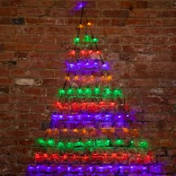 Гирлянда СЕТЬ Треугольная NeonNight 15х2х2 м черный ПВХ 136 LED МУЛЬТИ динамика 215009