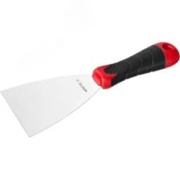 Шпатель "Мастер", профилированное нержавеющее полотно, 2к ручка, 80мм