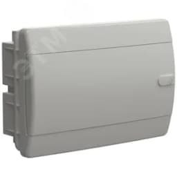 Корпус пластиковый встраиваемый на 12 модулей ЩРВ-П-12 IP41 UNION Compact белая дверь IEK