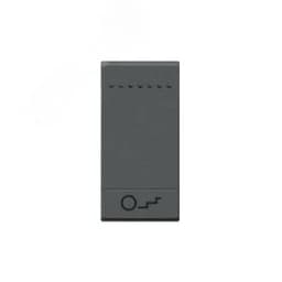 LivingLight Клавиша Лестница 1 модуль антрацит