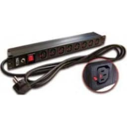 Блок силовых розеток Lanmaster TWT TWT-PDU-10A8C3L-3.0