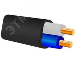 Кабель силовой ВВГ-П 2х1.5ок (N) - 0.66 ТРТС однопроволочный