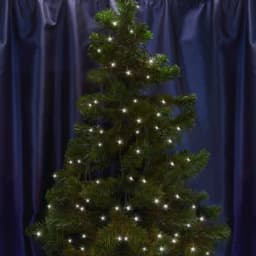 Светодиодная гирлянда Feron CL93 15 веток 5м 6м 230V белый c питанием от сети 32955