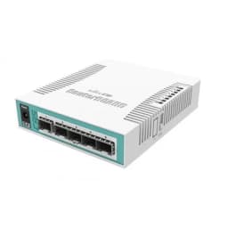 Управляемый 5-ти портовый коммутатор CRS106-1C-5S MikroTik