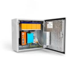 Узел коммутационный 8хPoE+, 2хSFP, 240 Вт, АС 220В, 50 Гц IP66, 380х380х210 мм