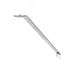 Укосина для консоли СТРАТ 200 мм, толщ. 4,0 мм, гальван. цинк OSTEC