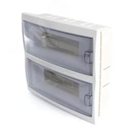 Бокс встраиваемый 24 модуля, пластик, IP20, серия Standart (КНС-24Д), EBX50-2/24-20