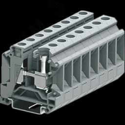 Клемма SUK 1-1 винтовая, сечение 16 мм. кв., серая SUPU