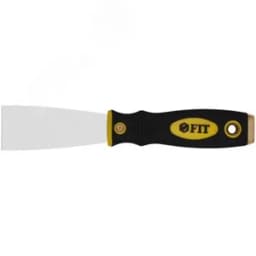 Шпатель для удаления ржавчины Профи, толщ. лезвия 1 мм, двухкомп.ручка с метал.бойком 1.5" (40 мм)