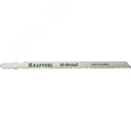 Полотна , T345XF, для эл/лобзика, Bi-Metall,универ.: по нерж.стали, дереву с гвоздями, EU-хвост., шаг 1,8-2,5мм, 110мм, 2шт