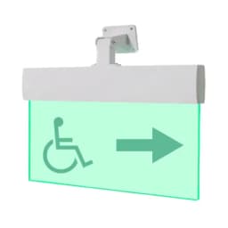 Табло Элтех-сервис М-24-УЛЬТРА Инвалид стрелка вправо (универсальное крепление)