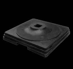 Подставка резиновая 340х340 мм
