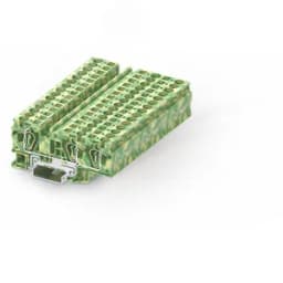 Клемма TC 1-2 земля, сечение 6 мм. кв., желто-зеленая TC6-3-PE SUPU