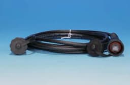 Патч-корд промышленный F/UTP, 5е, 2 м Hyperline PC-IE-LPM-STP-RJ45-RJ45-C5e-2M-BK