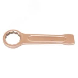 Ключ гаечный накидной ударный 65 искробезопасный сплав BeCu Калиброн