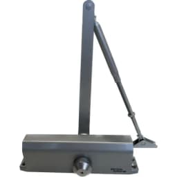 Дверной доводчик (вес двери 80-120 кг), комплект, установочные размеры 208х19 мм, серебро TS FROST I, EN 4/5 Dormakaba