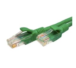 Патч-корд SUPRLAN UTP 5e 4x2 26AWG (7x0.16mm) Cu LSZH зеленый 1м, шт (10-0157)