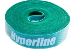 Лента липучка в рулоне Hyperline WASNR-5x25-GN (Зеленая)