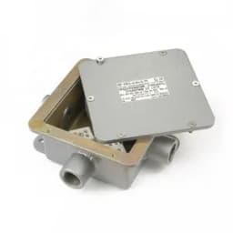 Коробка взрывозащишенная огнестойкая стальная 4 ввода 2,5-4 мм 290х290х63 Спецприбор