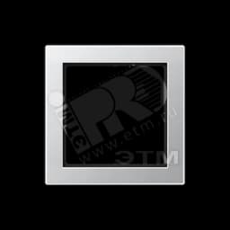 Рамка 1 пост алюминий