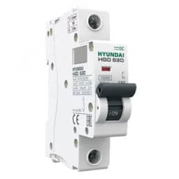 Выключатель автоматический модульный однополюсный 10А C 10кА DC Standard HGD