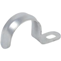 Скоба металлическая однолапковая IEK с внутр. d 16-17 мм (уп. 100шт)