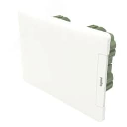 Щит распределительный встраиваемый ЩРв Practibox3 1х8м земля+нейтраль белая дверь Legrand Euro