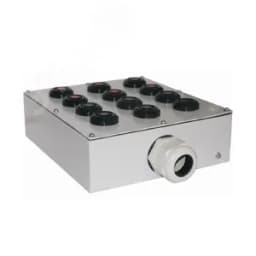 Пост управления ПКУ-15-21.341-54У2 (6хКЕ081/2(1з+1р) черная + 6хКЕ081/2(1з+1р) красная + PG-36) Электротехник