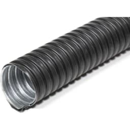Металлорукав в ПВХ изоляции МРПИ НГ 20 d20мм без протяжки черн. (уп.50м) ГОФРОМАТИК zeta42227
