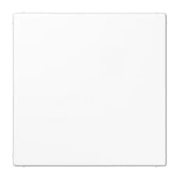 Крышка без отверстий для произвольных вырезов (с несущей платой) Серия LS990 Материал- термопласт Цвет- белый