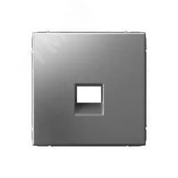 ARTGALLERY накладка информационная типа Keystone, сталь Systeme Electric