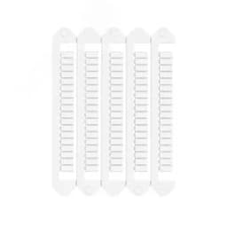 Маркировка для клемм ДКС, жесткая, 5х10мм (90 шт. на пластине, упак. по 10 листов)