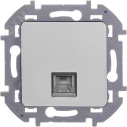 Телефонная розетка RJ11 INSPIRIA алюминий