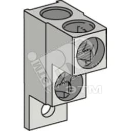 Клемма защелкивающаяся алюминиевая 185ММ2 NSX100-250 2шт