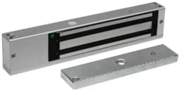 Smartec ST-EL320DL-SL - Электромагнитный замок, внутреннее исполнение, СИД, датчик положения двери, усилие 320-340 кг.