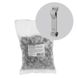 Монтажный держатель на DINрейку для зажимов блочных горизонтальная установка серый LD580PTFIXH2 49757