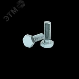 Шестигранный болт М12х60 мм DIN 933 (упак. 20 шт)