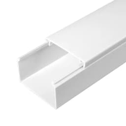 Кабель-канал белый 2-й замок в п/э 60х40 2 м Промрукав PR.0560401