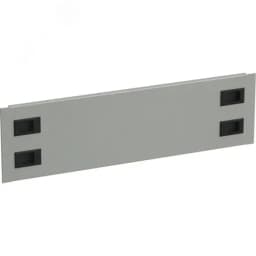 Фальш-панель by ZPAS  19" 3U крепление на защелках серая РФ